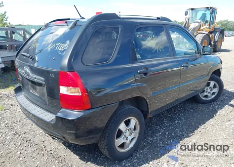 2008 Kia Sportage Lx from USA, damaged, VIN KNDJF724187487479